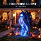 3D Grim Reaper Lantern Halloween Garden Light