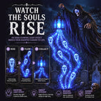 3D Grim Reaper Lantern Halloween Garden Light