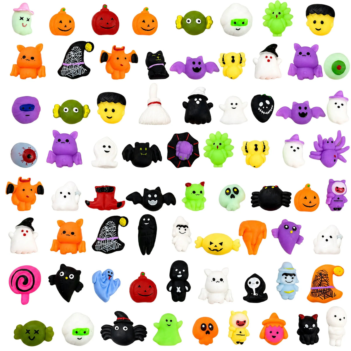 Halloween Squishy Party Favors – Assorted Halloween Squeeze Toys