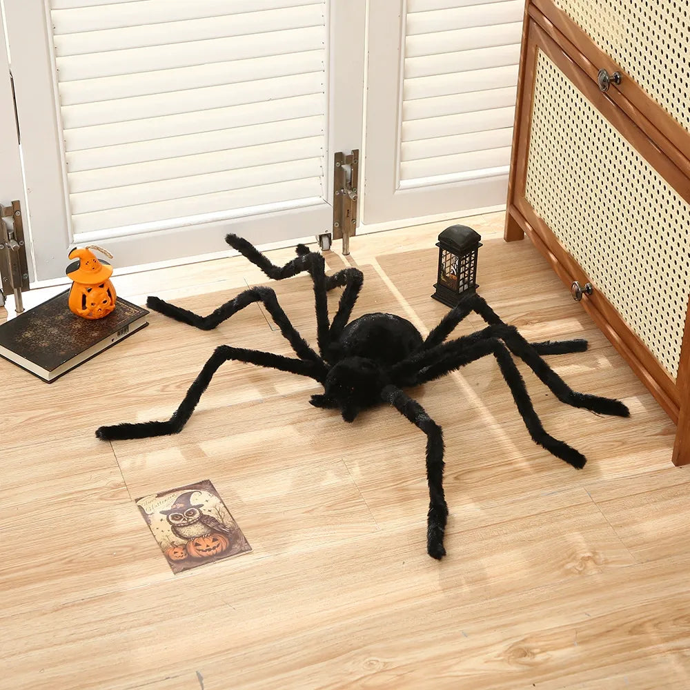 Light-Up Halloween Spider Web – 5M Giant LED Spider Web Decoration