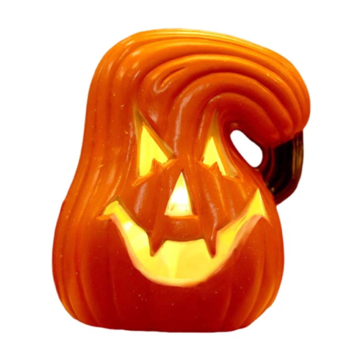 Halloween Pumpkin Lantern Light Outdoor Decoration, LED Glowing Jack O Lantern for Porch, Garden and Party Decor