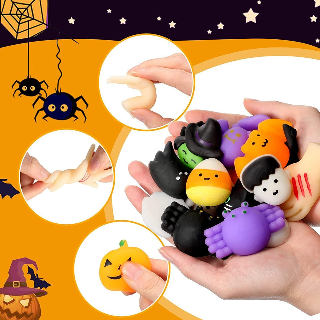 Halloween Squishy Party Favors – Assorted Halloween Squeeze Toys